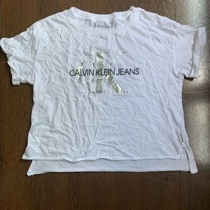 Calvin Klein white tee